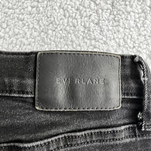 Everlane High Rise Black Ankle Jeans Size 27 - Picture 5 of 9